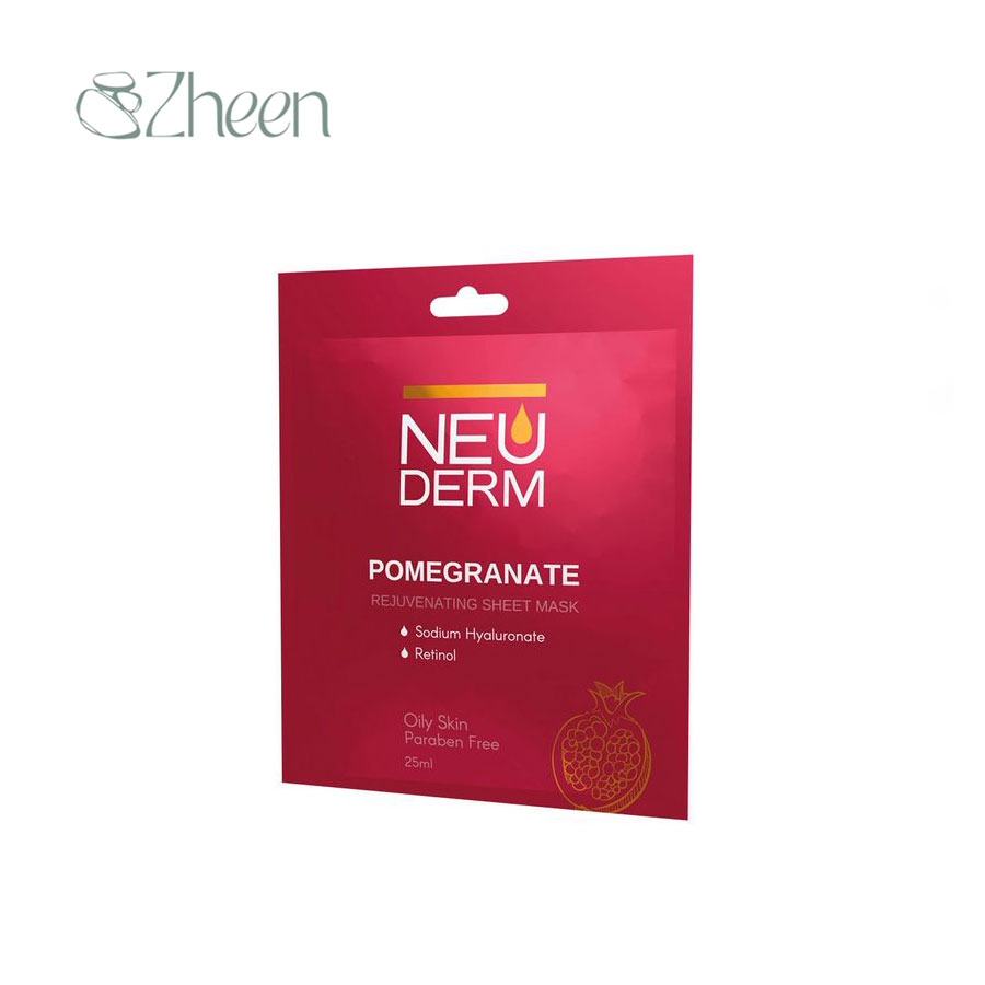 ماسک صورت ورقه ای انار نئودرم